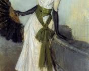 乔瓦尼 波尔蒂尼 : Portrait of Signorina Concha de Ossa